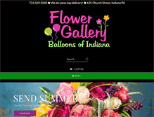 Tablet Screenshot of flowergalleryindianapa.com